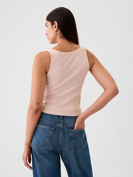 Image number 2 showing, Modern Cropped Tank Top