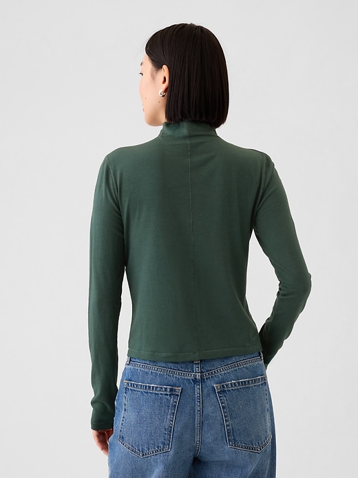 Image number 2 showing, Featherweight Turtleneck Top