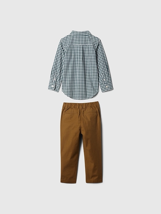 Image number 2 showing, babyGap Gingham Outfit Set