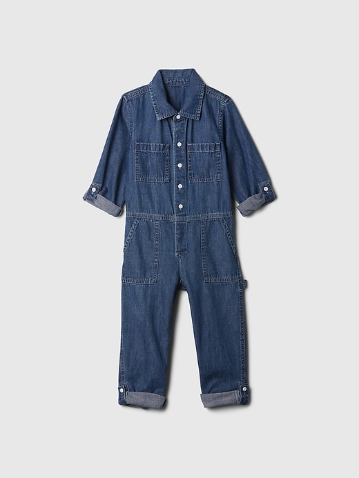 Image number 3 showing, babyGap Denim Jumpsuit