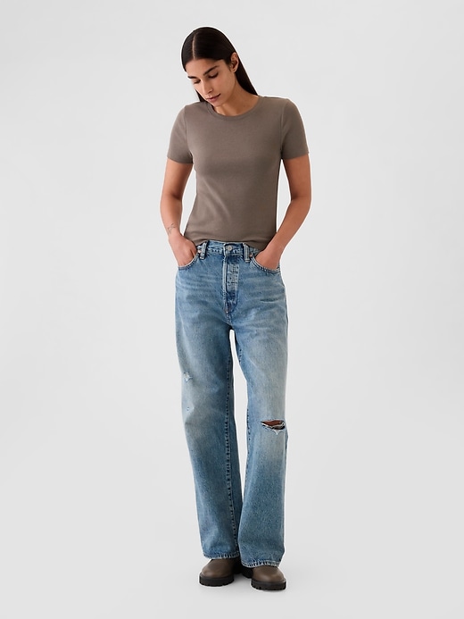 Image number 3 showing, Modern Cropped T-Shirt