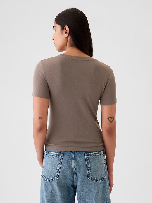 Image number 2 showing, Modern Cropped T-Shirt