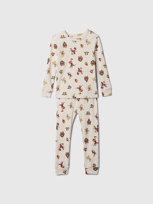 Image number 1 showing, Gap × Disney Baby Organic Cotton Thanksgiving PJ Set