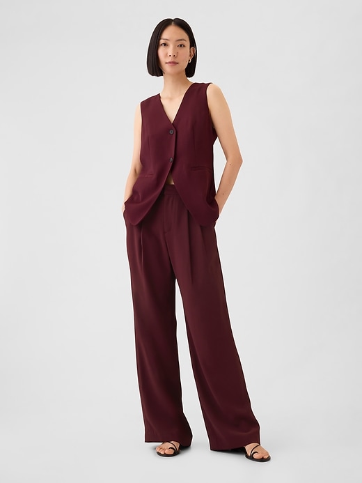 Image number 1 showing, 365 High Rise Pleated Trousers