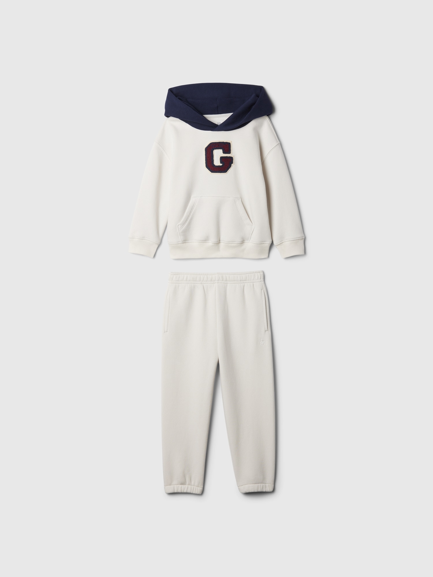 babyGap Vintage Soft Logo Hoodie Set