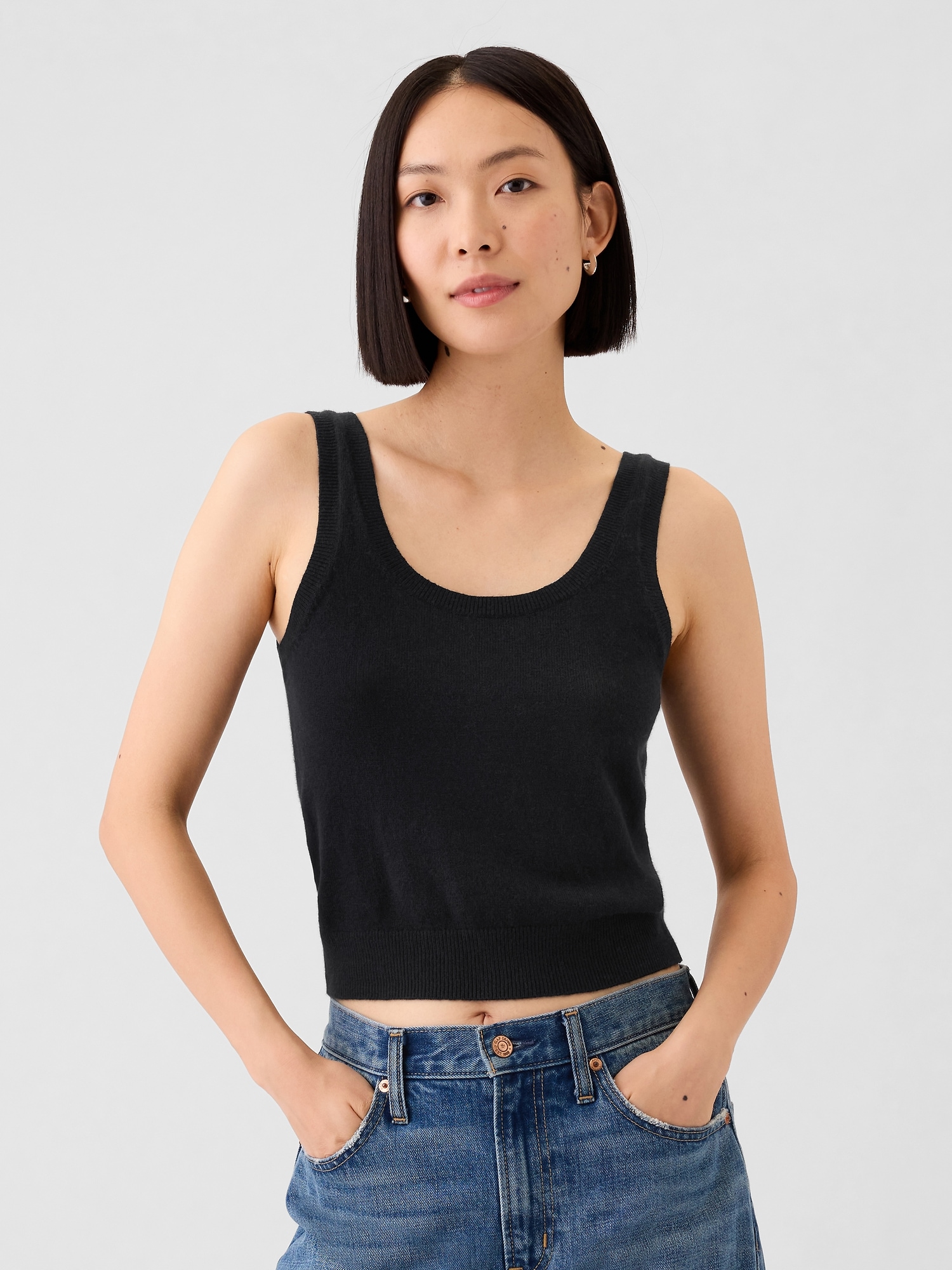 CashSoft Cropped Tank Top