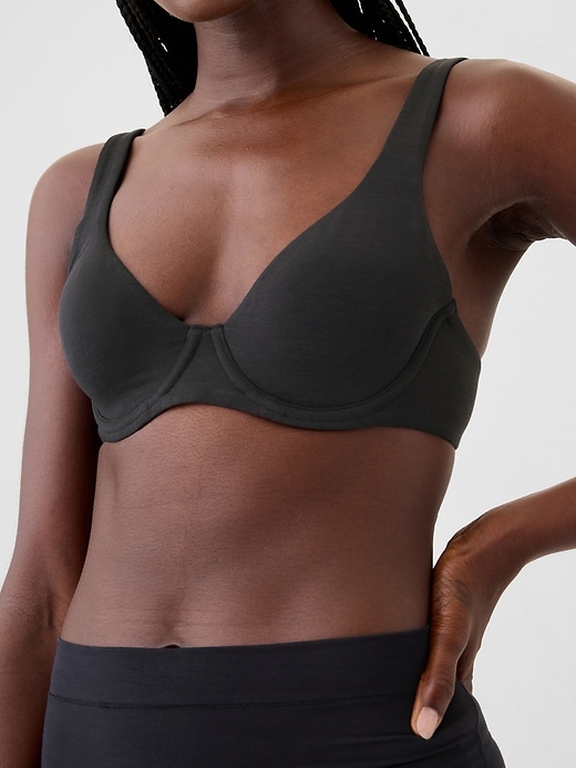 Image number 4 showing, Breathe Unlined Bra