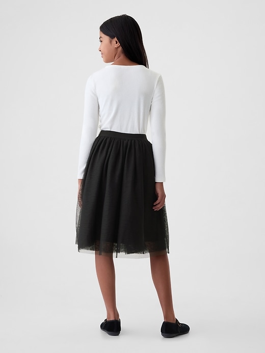 Image number 2 showing, Kids Tulle Midi Skirt