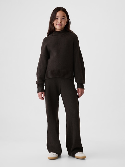 Image number 1 showing, Kids CashSoft Cargo Sweater Pants