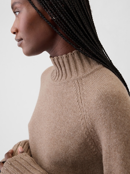 Image number 4 showing, CashSoft Turtleneck Sweater