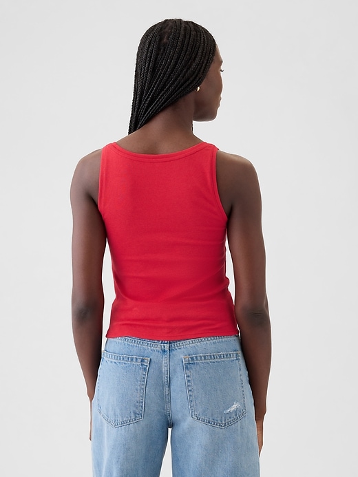 Image number 2 showing, Modern Cropped Tank Top