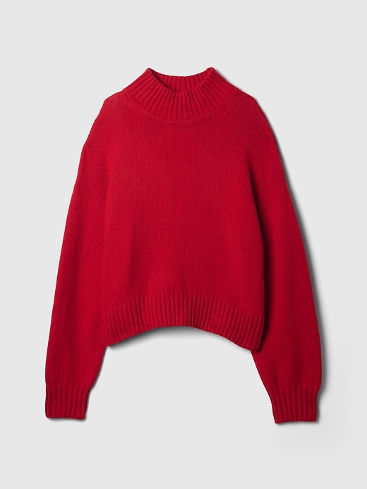 Image number 5 showing, Kids CashSoft Oversized Mockneck Sweater