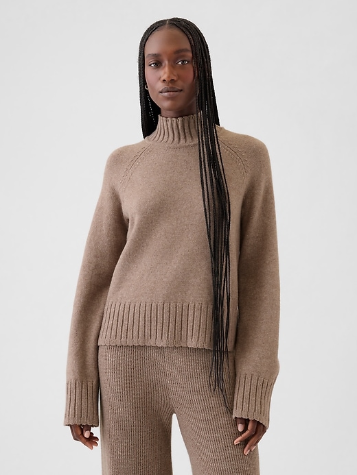 Image number 1 showing, CashSoft Turtleneck Sweater