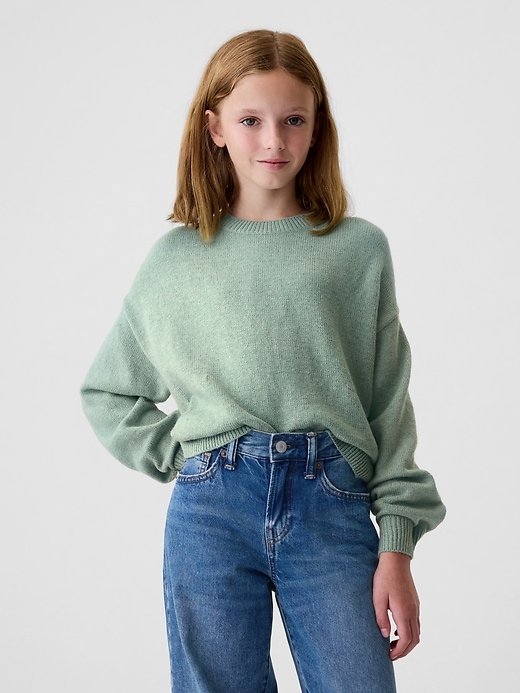 Image number 1 showing, Kids CashSoft Crewneck Sweater