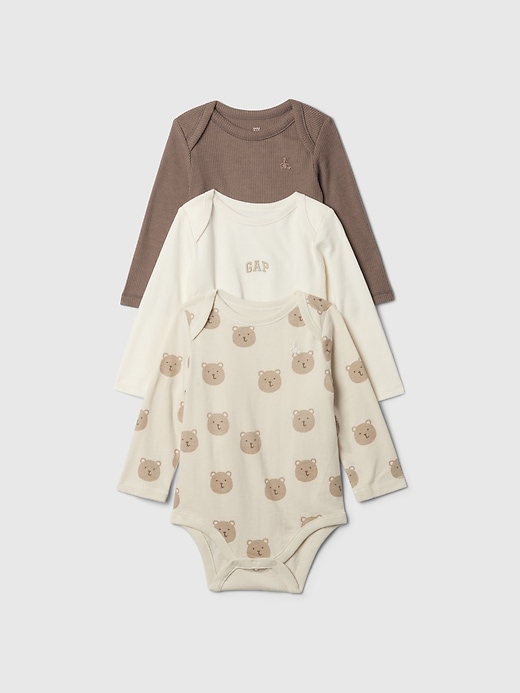 Image number 3 showing, Baby First Favorites Bodysuits (3-Pack)