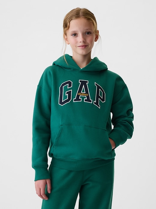 Image number 5 showing, Kids Athletic Logo Hoodie