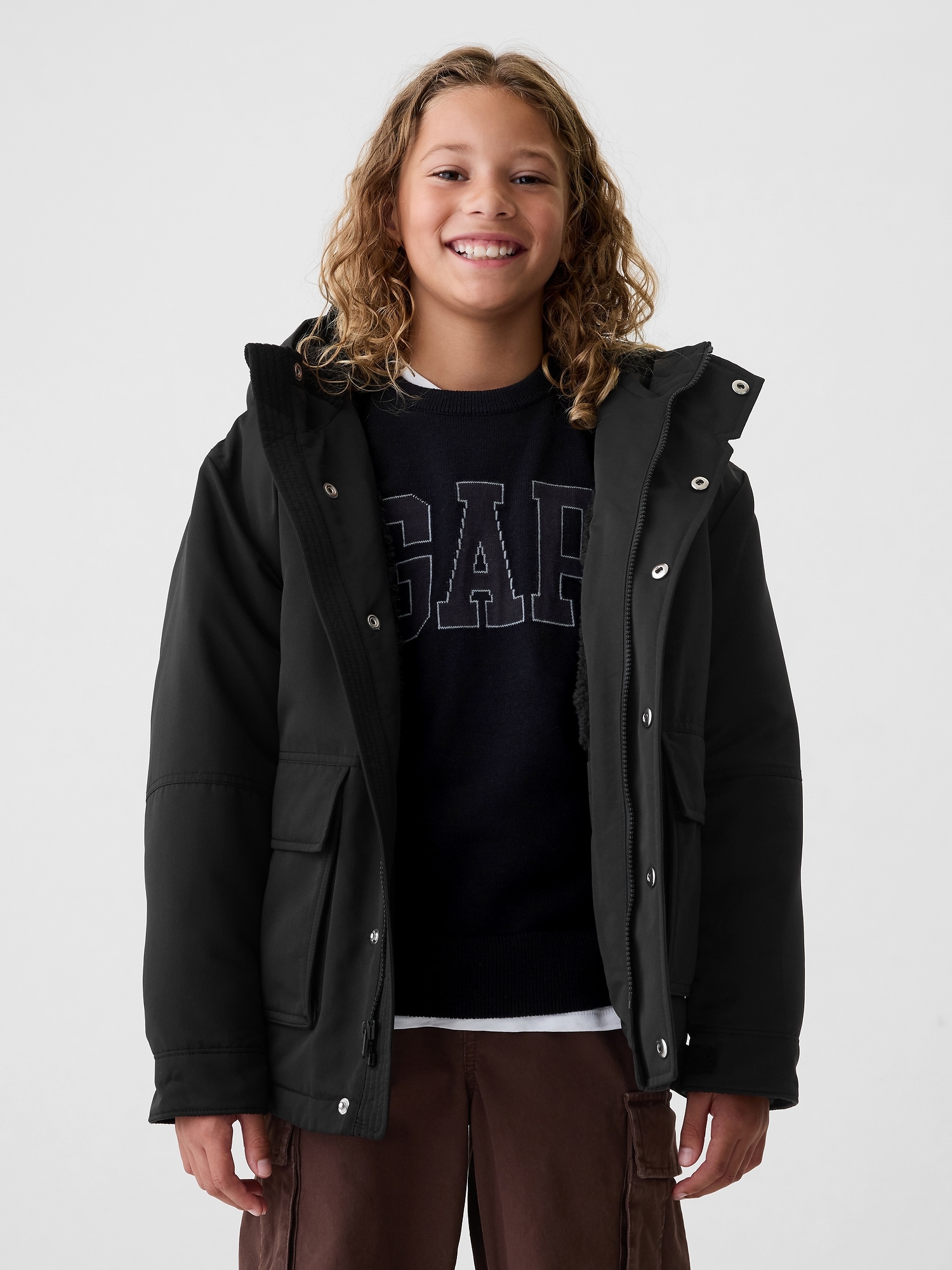 Kids Heavyweight PrimaLoft Parka Jacket