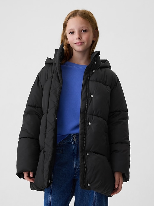 Image number 1 showing, Kids Recycled Heavyweight PrimaLoft® Puffer Jacket