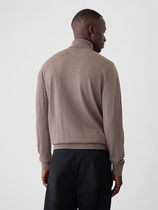 Image number 2 showing, Merino Turtleneck Sweater