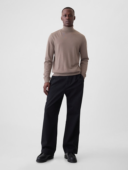 Image number 3 showing, Merino Turtleneck Sweater