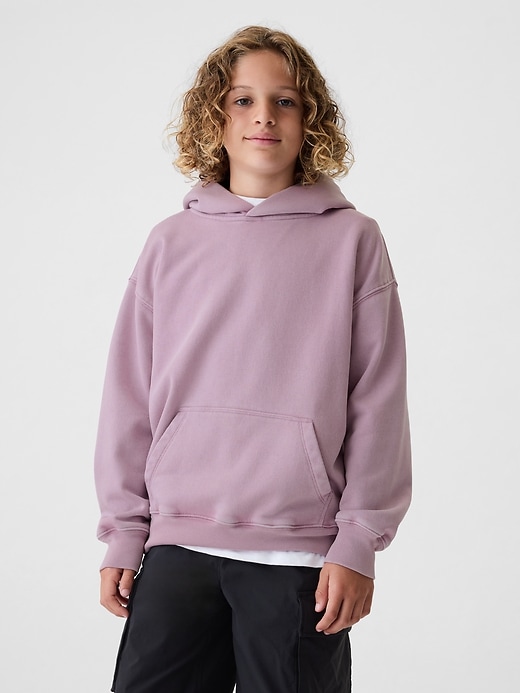 Image number 6 showing, Kids Vintage Soft Relaxed Hoodie