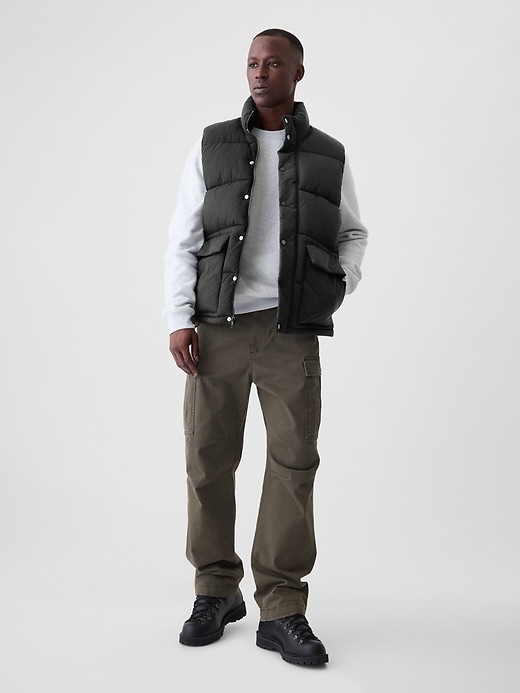 Image number 3 showing, Recycled Nylon Puffer Vest