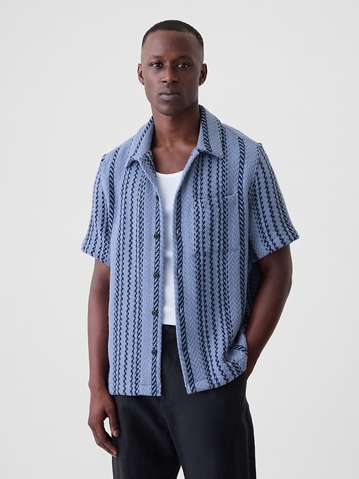 Image number 1 showing, Textured Woven Shirt