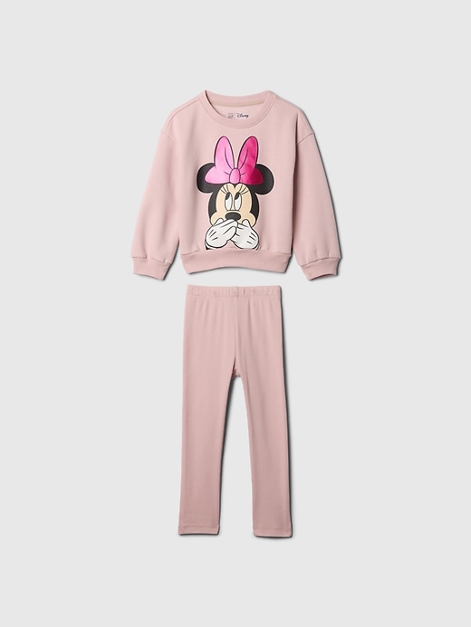 Image number 1 showing, Gap × Disney Baby Vintage Soft Outfit Set