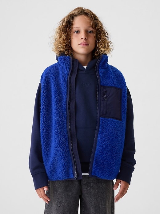 Image number 1 showing, Kids Sherpa Vest