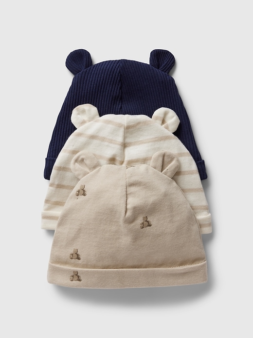 View large product image 1 of 1. Baby First Favorites Beanie (3-Pack)