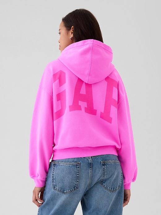 Image number 2 showing, Vintage Soft Arch Logo Cropped Hoodie