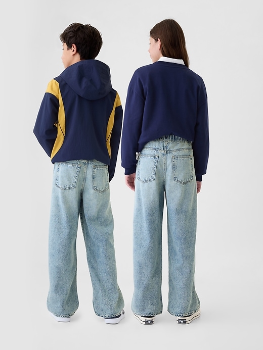 Image number 7 showing, Kids UltraSoft Pull-On Baggy Jeans