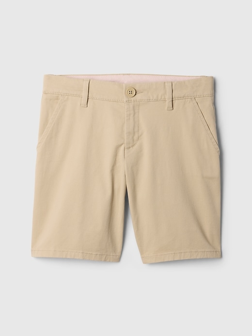 Image number 4 showing, Kids Mid Rise Uniform Bermuda Shorts