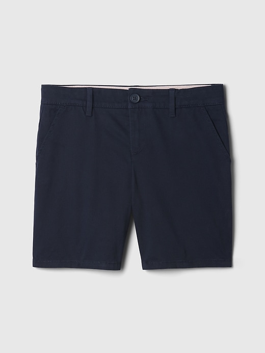 Image number 4 showing, Kids Mid Rise Uniform Bermuda Shorts