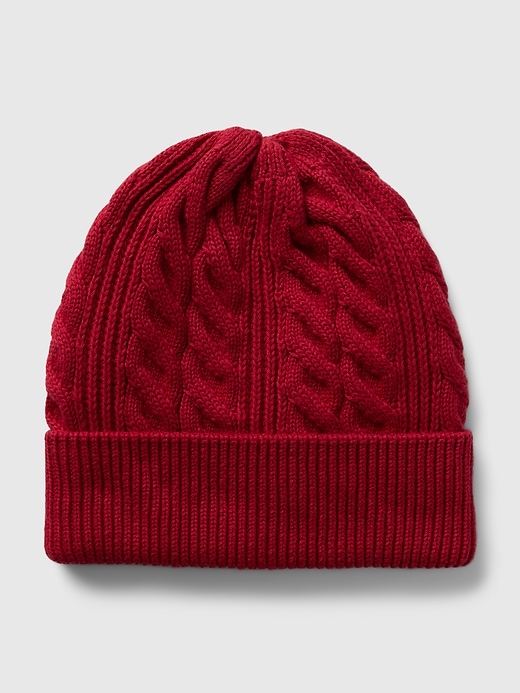 Image number 2 showing, Cable-Knit Beanie