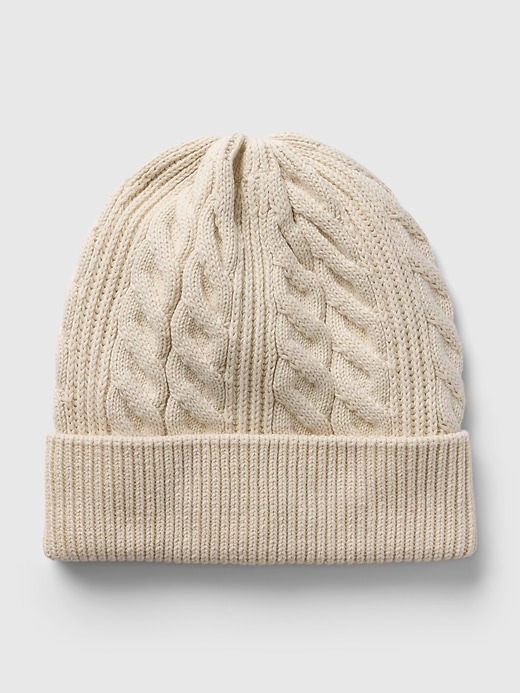 Image number 1 showing, Cable-Knit Beanie