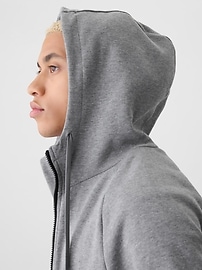 View large product image 4 of 9. GapFit Tech Fleece Full-Zip Hoodie