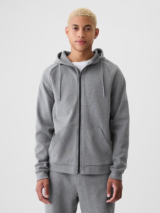 View large product image 1 of 5. GapFit Tech Full-Zip Hoodie