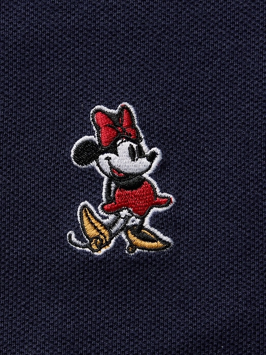 Image number 3 showing, Gap × Disney Kids Pique Cropped Polo Shirt