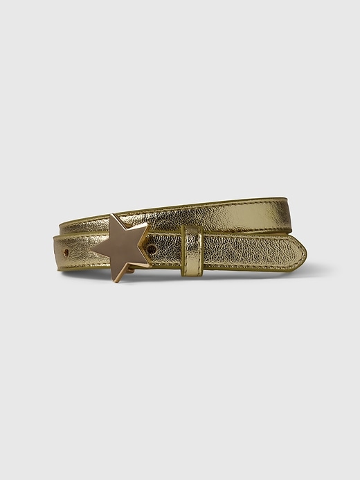 View large product image 1 of 1. Kids Metallic Star Belt