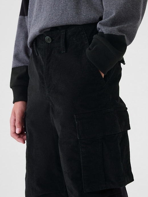 Image number 8 showing, Kids Corduroy Cargo Baggy Pants