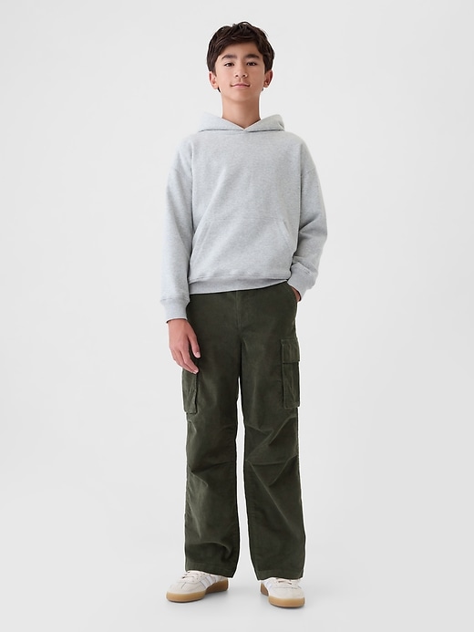 Image number 1 showing, Kids Corduroy Cargo Baggy Pants