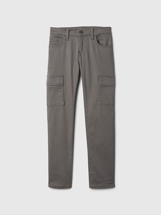 Image number 5 showing, Kids UltraSoft Slim Cargo Jeans