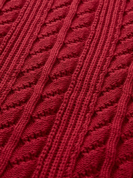 Image number 2 showing, Cable-Knit Scarf