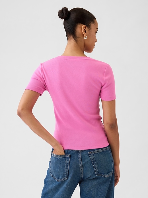 Image number 2 showing, Modern Cropped T-Shirt