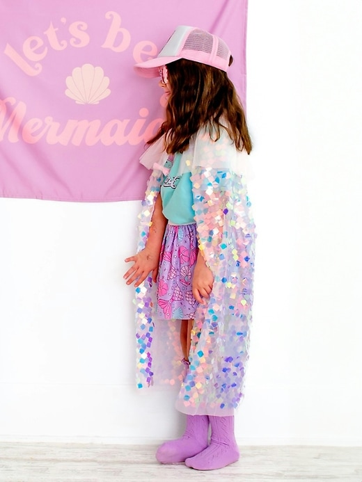 Image number 2 showing, Sweet Wink Mermaid Shimmer Cape