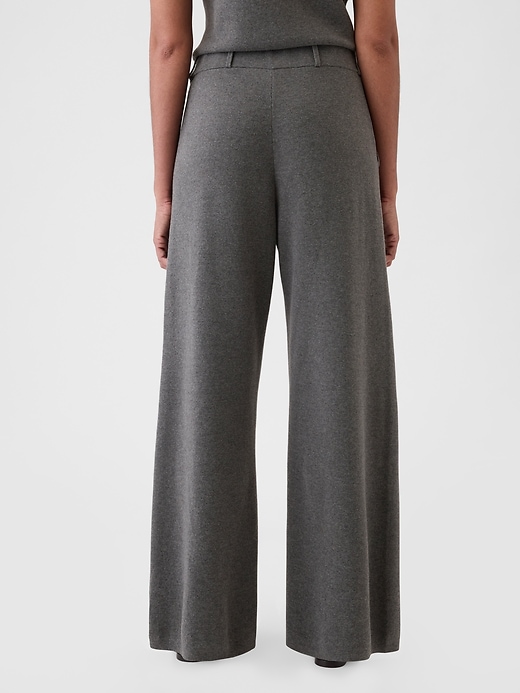 Image number 4 showing, CashSoft Pleated Trousers