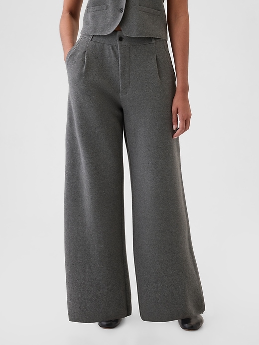 Image number 2 showing, CashSoft Pleated Trousers