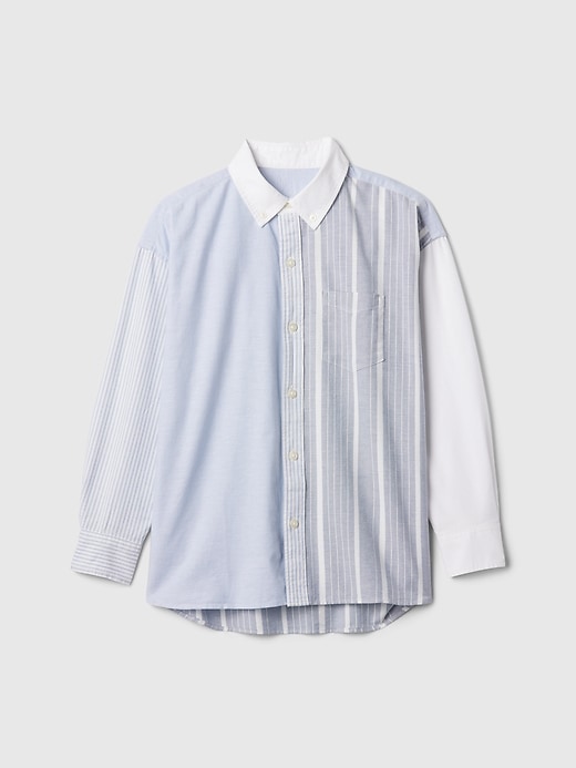 Image number 1 showing, Kids Oversized Oxford Shirt