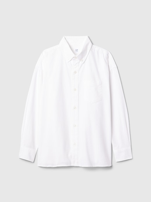 Image number 1 showing, Kids Oversized Oxford Shirt